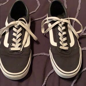 Vans black sneakers